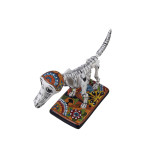 Perro y hueso - original dog figure in Talaver technique