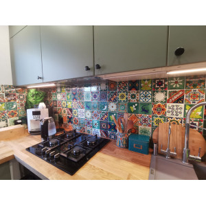 Verde - set of multi-colored wall decors - 30 pieces