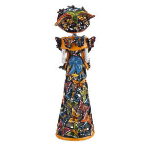 Calado Mariposa - a traditional figure of La catrina