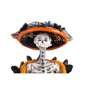 Calado Mariposa - a traditional figure of La catrina