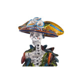 Catrina con rebozo - a traditional figure of La catrina