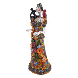 Frida con rebozo - traditional figure of La catrina from Mexico