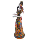 Frida con rebozo - traditional figure of La catrina from Mexico