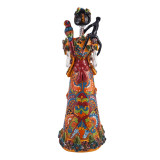 Frida con rebozo - traditional figure of La catrina from Mexico