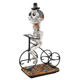 Catrin Ciclista - traditional figure with Talavera motif