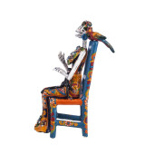 Frida Sentada - traditional Talavera figure from Mexico