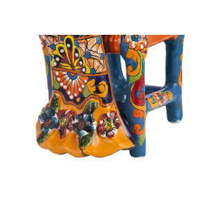 Frida Sentada - traditional Talavera figure from Mexico