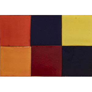 Intenso - patchwork of single-colour tiles - 90 pcs, 1 m2