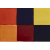 Intenso - patchwork of single-colour tiles - 90 pcs, 1 m2