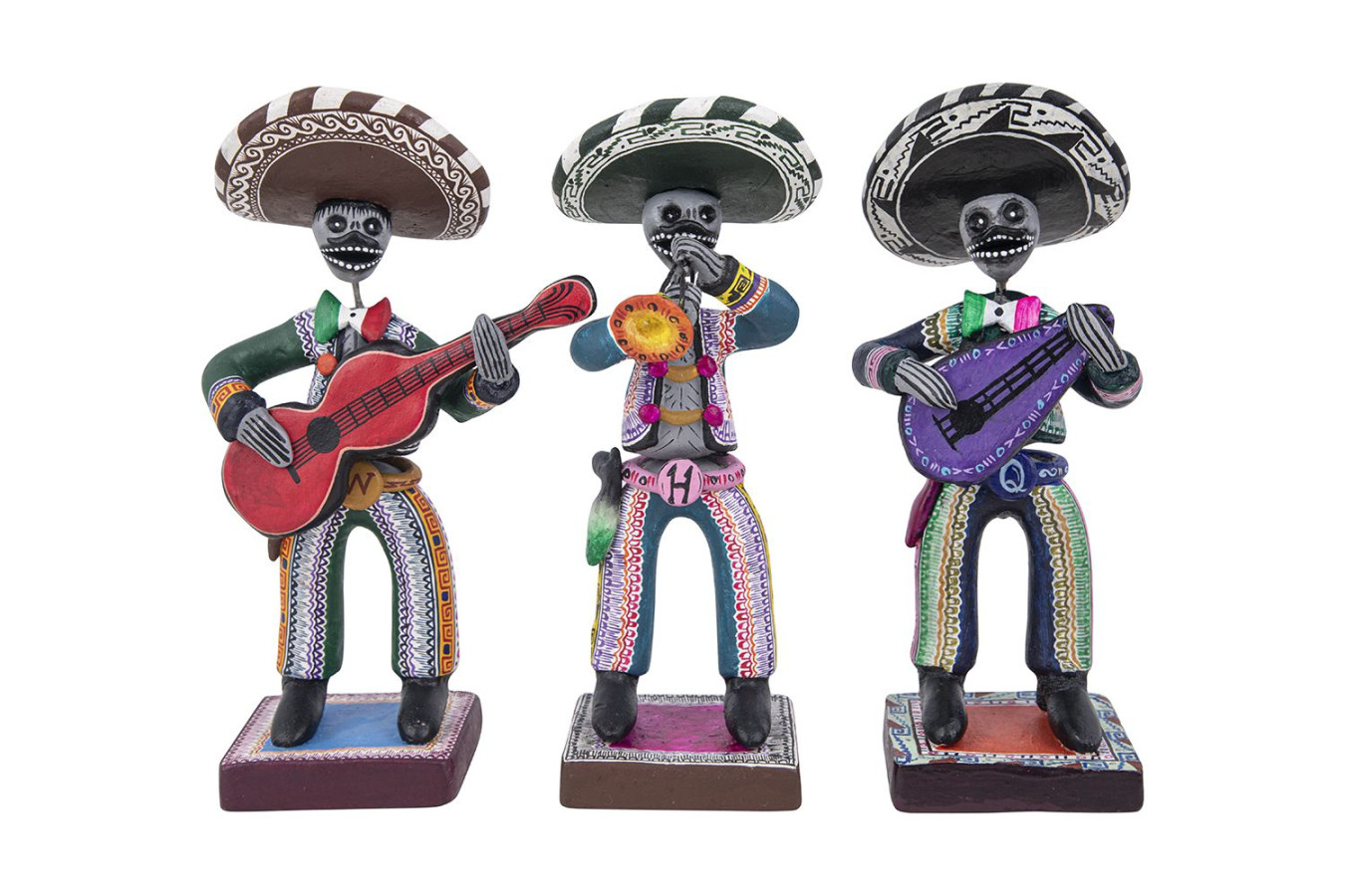 Mariachi - musician figurine - handicraft from Mexico