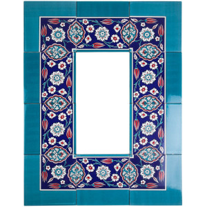Safid - ceramic corner iznik tiles