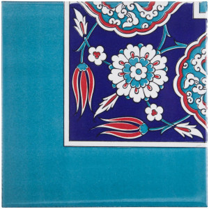 Safid - ceramic iznik border