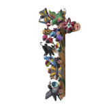 Cruz Mariposa - symbol of the cross - handicraft from Mexico