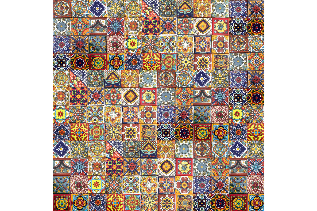 Caliente -  mexican tiles - 5x5 cm - 120 pieces