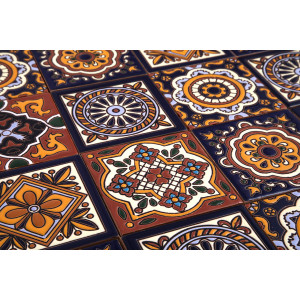 Gael - Mexican Patchwork with relief - 30 pieces