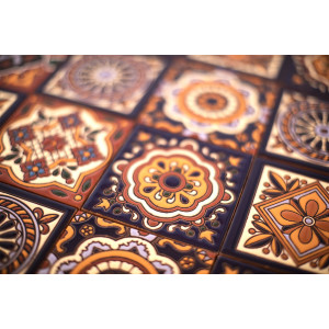 Gael - Mexican Patchwork with relief - 30 pieces
