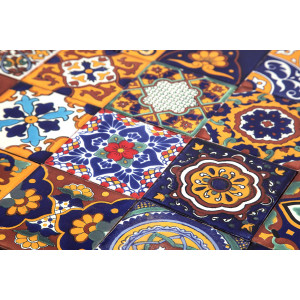 Girasol - a set of multi-colored wall decors