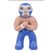 Blue demon - figure of a wrestling fighter from Mexico