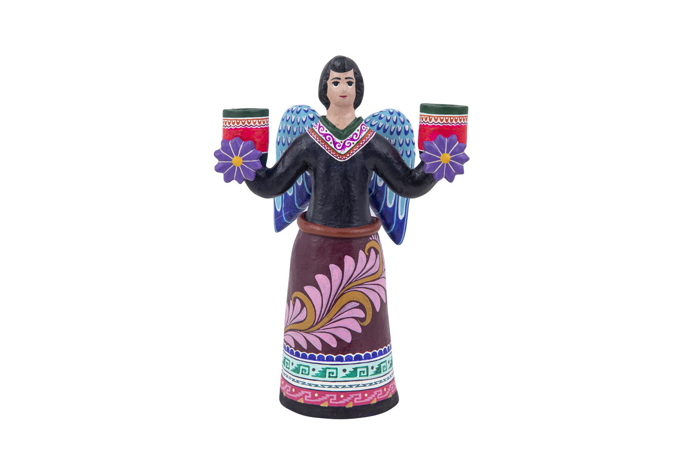 Ángel candelabro - handicraft from Mexico