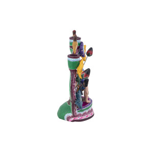 Árbol de la vida no.1 - tree of life candle holder from mexico