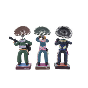 Mariachi - musician figurine - handicraft from Mexico