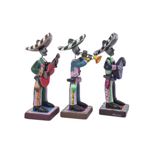 Mariachi - musician figurine - handicraft from Mexico