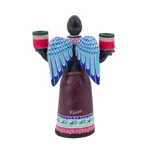 Ángel candelabro - handicraft from Mexico