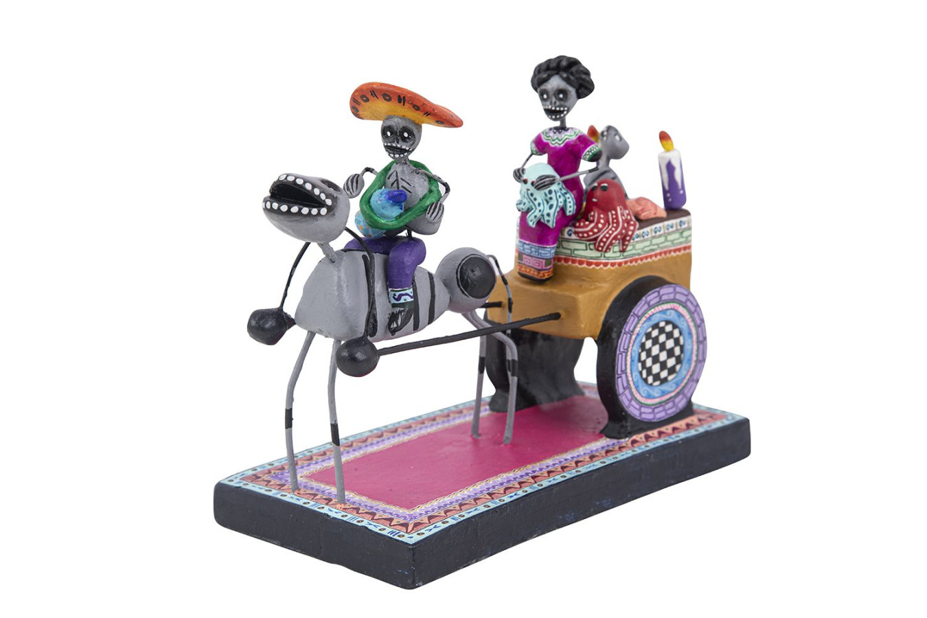Carreta - figurine carreta - handicraft from Mexico