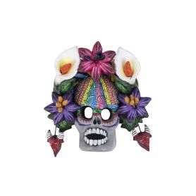 Frida con Flores - hanging decoration from Mexico - height 13 cm