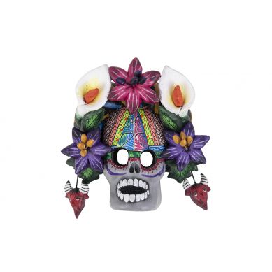 Frida con flores - hanging decoration from Mexico