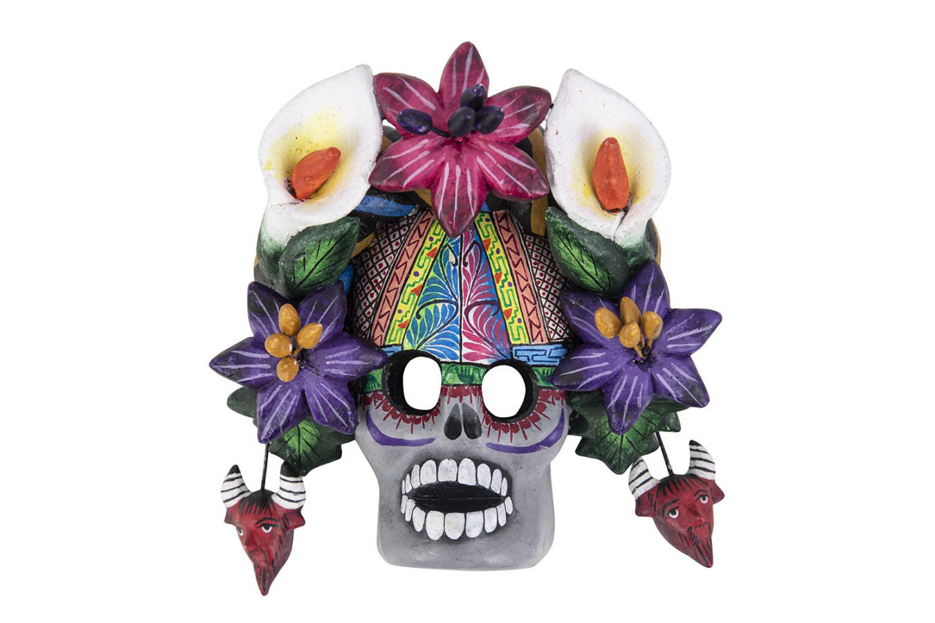 Frida con flores - hanging decoration from Mexico