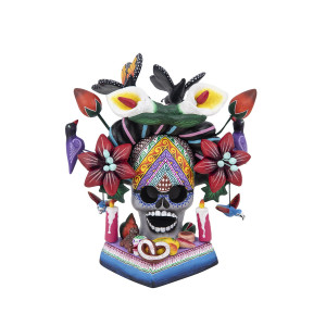 Frida con corona - standing ornament from Mexico