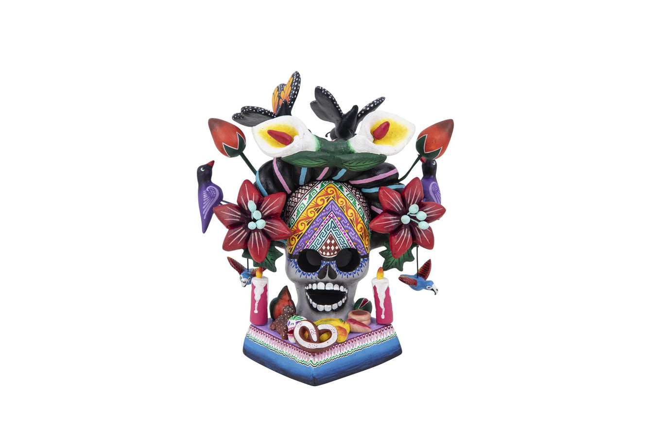 Frida con corona - standing ornament from Mexico