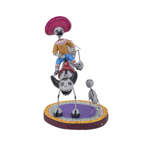 Jinete - rider - standing ornament from Mexico
