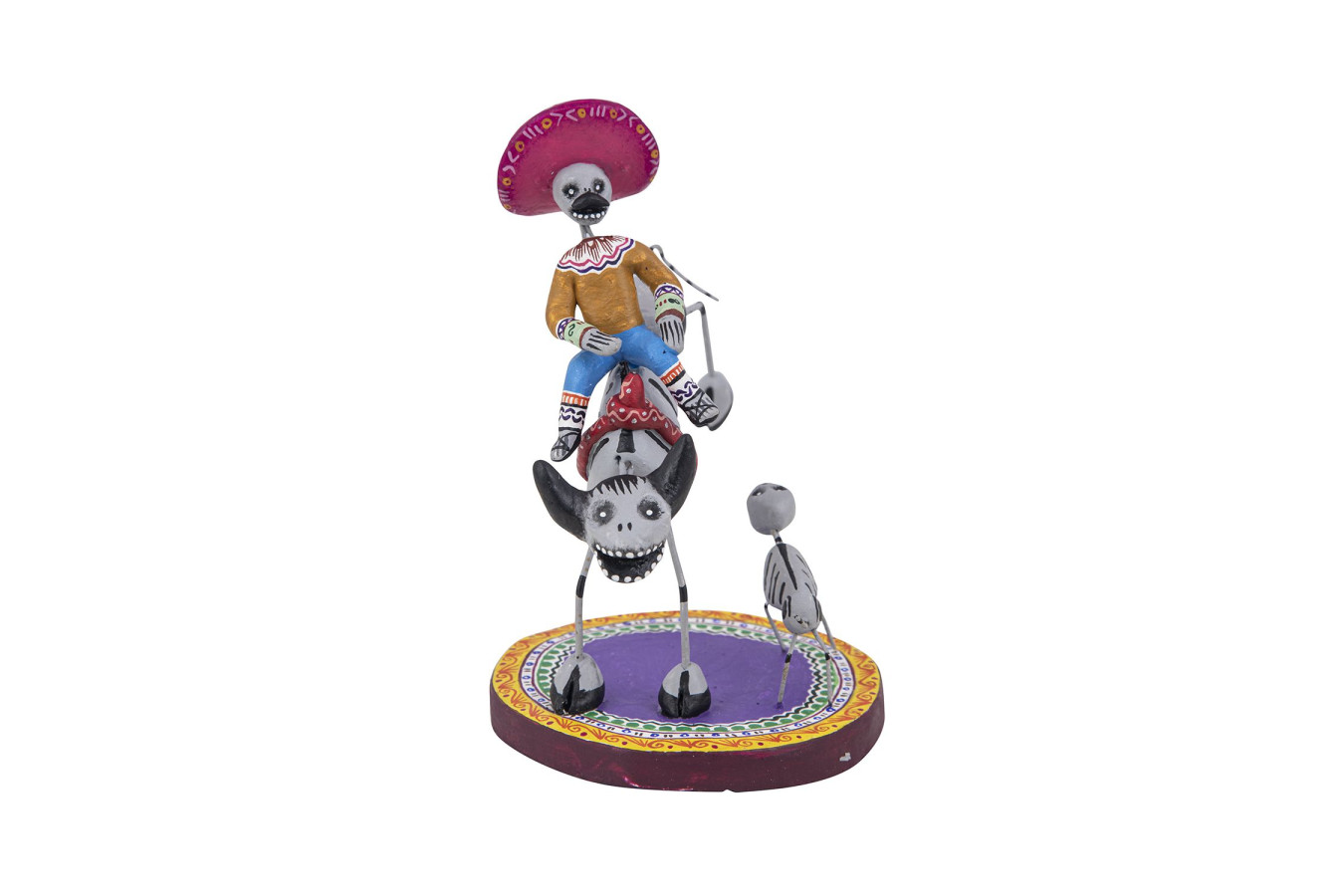 Jinete - rider - standing ornament from Mexico