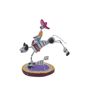 Jinete - rider - standing ornament from Mexico
