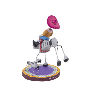 Jinete - rider - standing ornament from Mexico