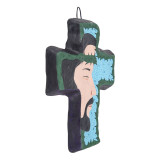 Cruz Cristo Espinas - sacred art from Mexico