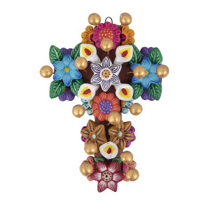 Cruz figure 35 cm - sacred art from Mexico
