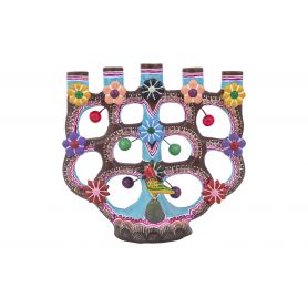 Candelero - tree of life candle holder from Mexico - height 14 cm