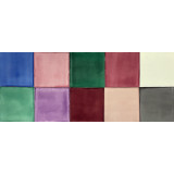 Ciruela - patchwork of single-color tiles - 90 pieces. 1 m2