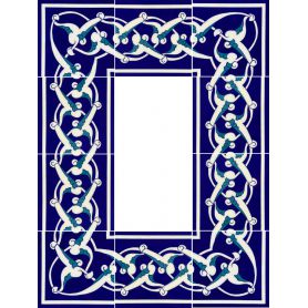 Bilun - ceramic border Iznik tiles