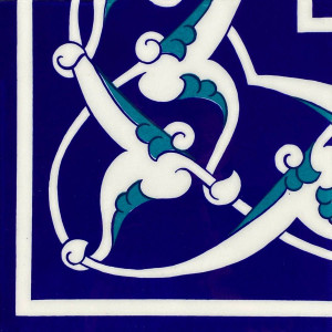 Bilun - Ceramic corner iznik tiles