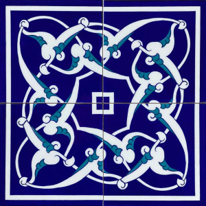 Bilun - Ceramic corner iznik tiles
