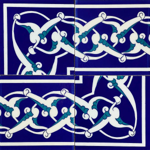 Bilun - Ceramic corner iznik tiles
