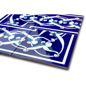 Bilun - Ceramic corner iznik tiles