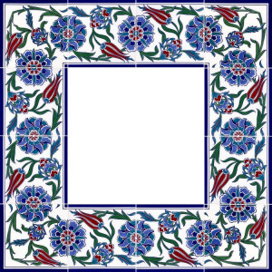 Sanir - Ceramic border iznik tiles