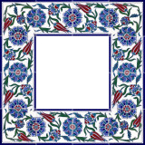 Sanir - Ceramic border iznik tiles