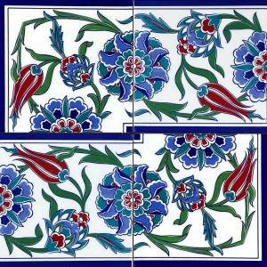 Sanir - Ceramic border iznik tiles
