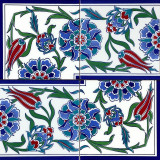 Sanir - Ceramic border iznik tiles